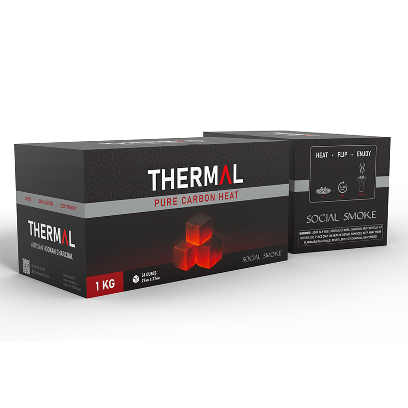 Thermal Charcoal 1kg Box 27mm